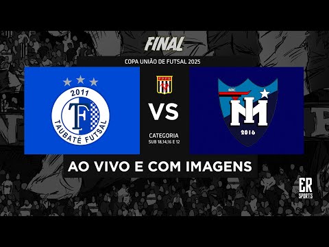 Taubaté x Inter Mogi - SUB 12 | 26/10/2025 | AO VIVO | FINAL COPA UNIÃO | Chave Prata