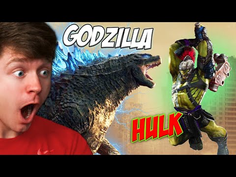 GODZILLA vs HULK the SECOND ROUND!? (Reaction)