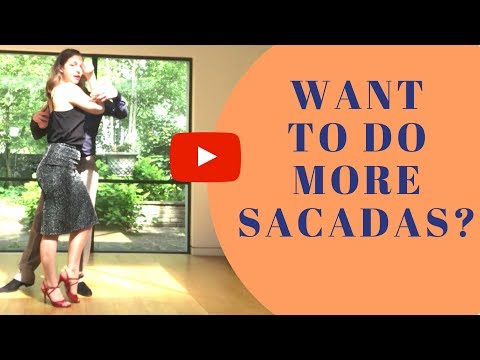 Play More: Tango sacada and new dynamics (tango steps)