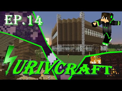 Surivcraft Ep.14 - Casa con tutti i tipi di legno e ricerca dell'END [60 fps]