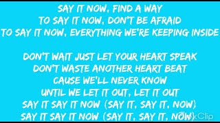 Say It Now - The Afters