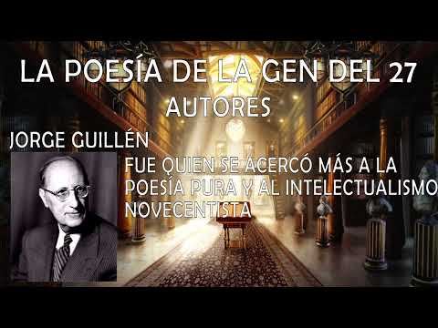Poesía de la Generación del 27 EVAU