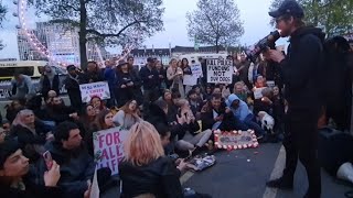 Vigil For Marshall & Millions, Animal Rebellion Speaks Out.