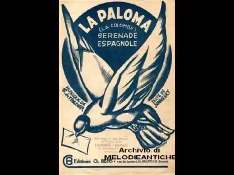Lucrezia Bori - La Paloma (con testo originale)