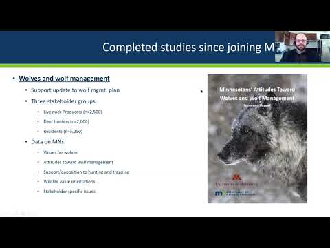 "A Vision for a Human Dimensions of Wildlife Research Program in Washington"