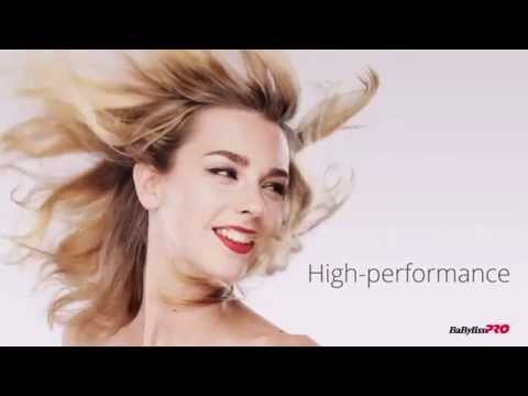 Profesionalus plaukų džiovintuvas BaByliss Pro Ultra Light Dryer BAB7000IE, 22 500 aps./min. video