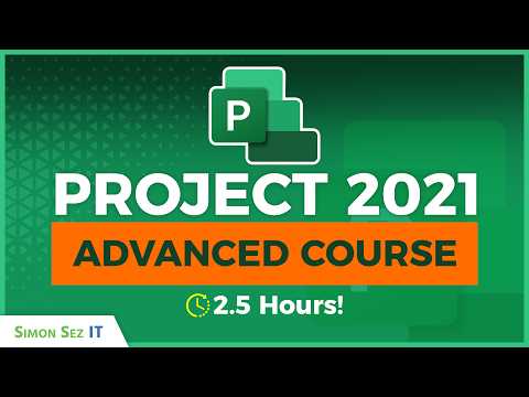 Microsoft Project 2021 Beginner to Advanced Training 5 Hour Tutorial Course