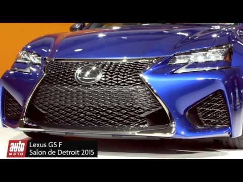 Lexus GS F 2015 - Salon de Détroit