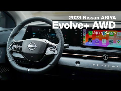 2023 Nissan ARIYA | Engage+ e-4orce AWD | Driving Review