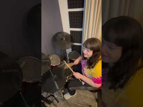 My quiet practice kit 🤫 (Evans dBOne) #drumsolo