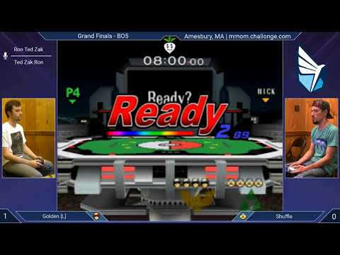 MMOM161 SSBM - Golden [L] (C. Falcon) vs. Shuffle [W] (Sheik) - Melee GF