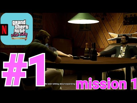 Gta vice City definitive edition mission part 1 Gameplay walkthrough part 1 (Android)