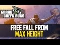 GTA 5 Freefall From MAX Height - GTA V Sky Diving ...