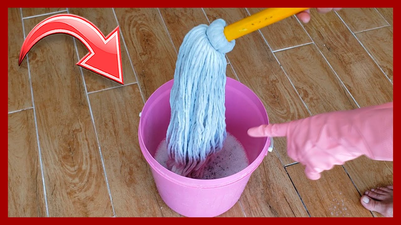 Elimina el Sucio y la Mugre de tu Trapeador, con este Potente Truco de Limpieza