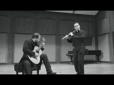 Astor Piazzolla - Bordel 1900 for Flute & Guitar - Marco Granados, Felippe Santos