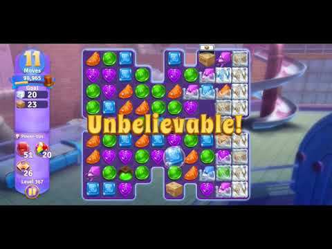 Willy Wonka's World of Candy - Level 367 Complete