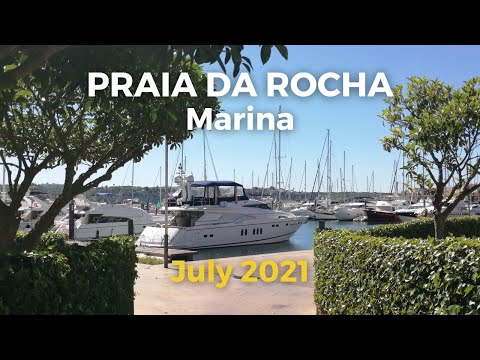 Praia da Rocha Marina Street Walk July 2021
