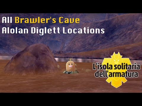 Dove trovare tutti i diglett dell'Antro Scontroso - Guida Pokemon isola dell'armatura