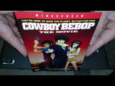 Nostalgamer Unboxing Cowboy Bebop The Movie On DVD UK