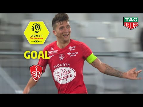 Goal Mathias AUTRET (45' +1) / Girondins de Bordeaux - Stade Brestois 29 (2-2) (GdB-BREST) / 2019-20