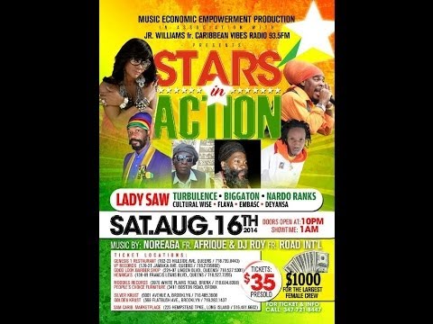 STARS IN ACTION.......SATURDAY AUGUST 16 2014