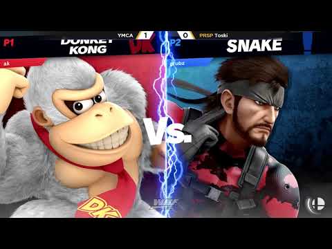 WNF 1.3 - YMCA (Donkey Kong) vs PRSP Toski (Snake) Pools - Smash Ultimate