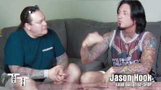 Jason Hook Five Finger Death Punch Interview w Trace Davis of Voodoo Amps Part 2 of 3