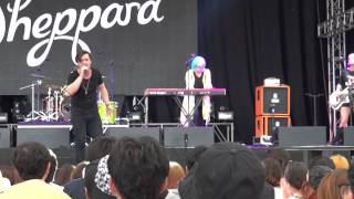 Sheppard - Find Someone @ Incheon Pentaport Rock Festival (2015.08.08)