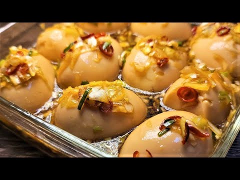Addictive "Mayak" Eggs: Korean-Style Soy Sauce Marinated Eggs