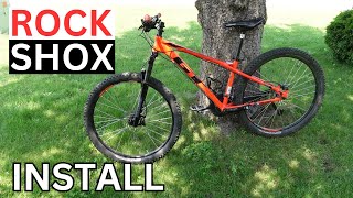 Rock Shox Upgrade - GT Aggressor Pro