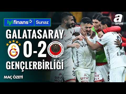 SK Galatasaray Istanbul 0-2 SK Gençlerbirliğ...