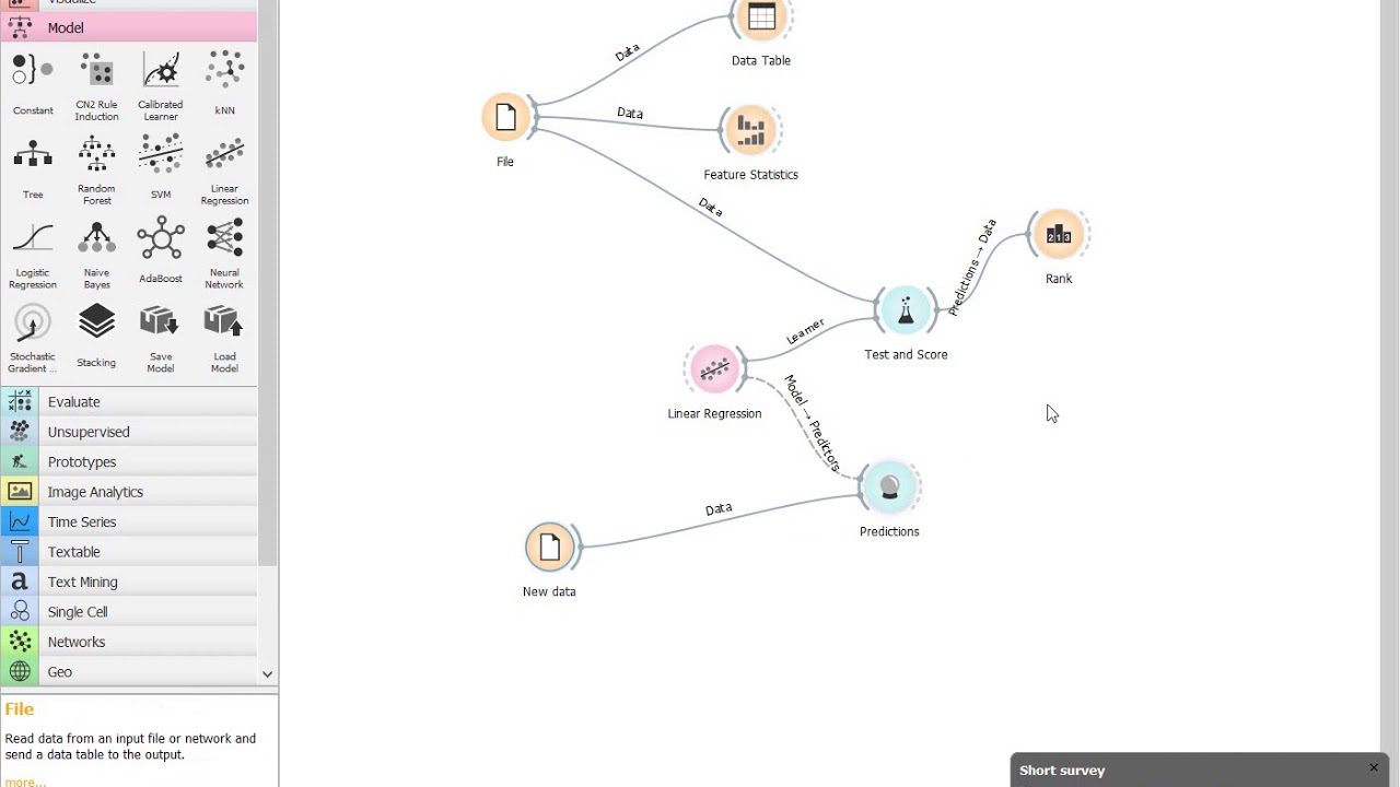 Orange data mining basics part I