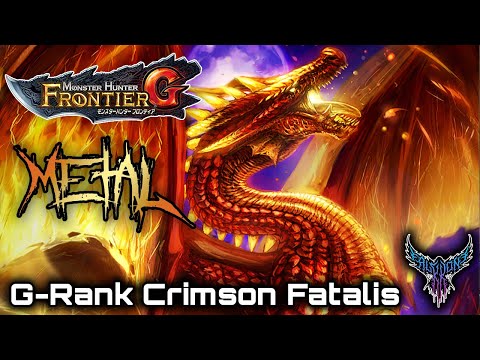 Monster Hunter Frontier G - G-Rank Crimson Fatalis Theme 【Intense Symphonic Metal Cover】