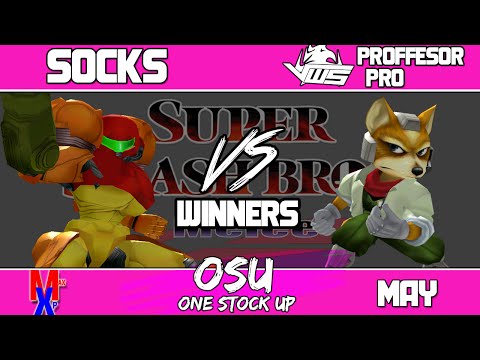 OSU 5/15 - Socks (Samus) vs VwS Proffesor Pro (Fox) - Melee - Winners