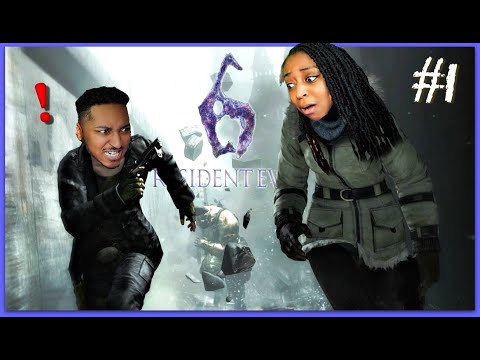 RUN JAKE RUN!!! | Resident Evil 6 Jake Co-op Campaign w/@DwayneKyng | Part 1 Gameplay!!!