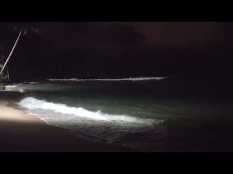 MAGNIFICENT AKURALA BEACH AT THE NIGHT