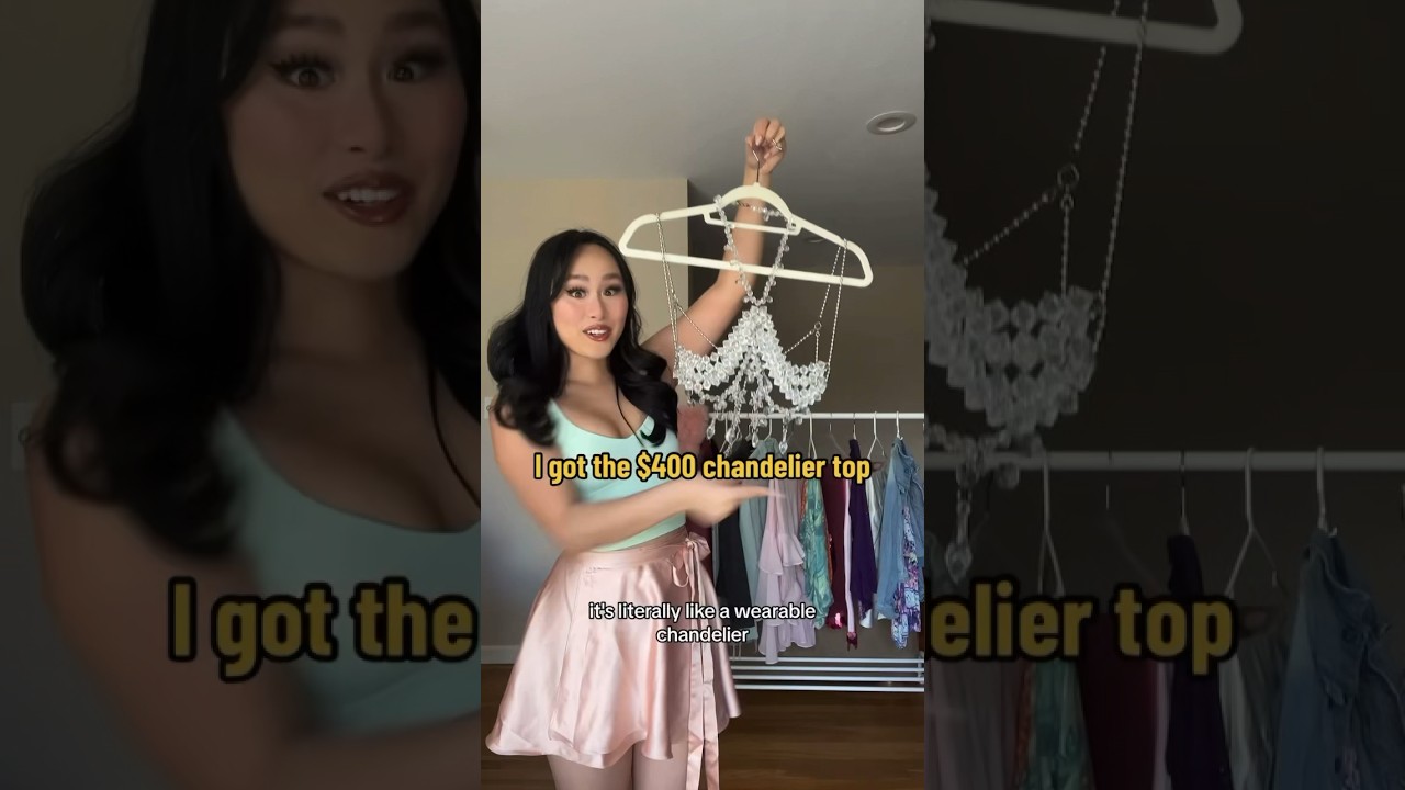 Yuyi Chua | Beaded top for Coachella 2024