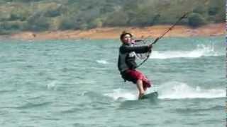 preview picture of video 'Kitesurfing Costa Rica Lake Arenal with Danny & Turis'