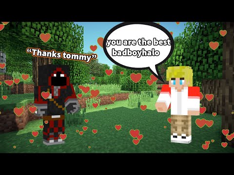 tommyinnit and badboyhalo BEING NICE TO EACH OTHERS for 8 minutes straight