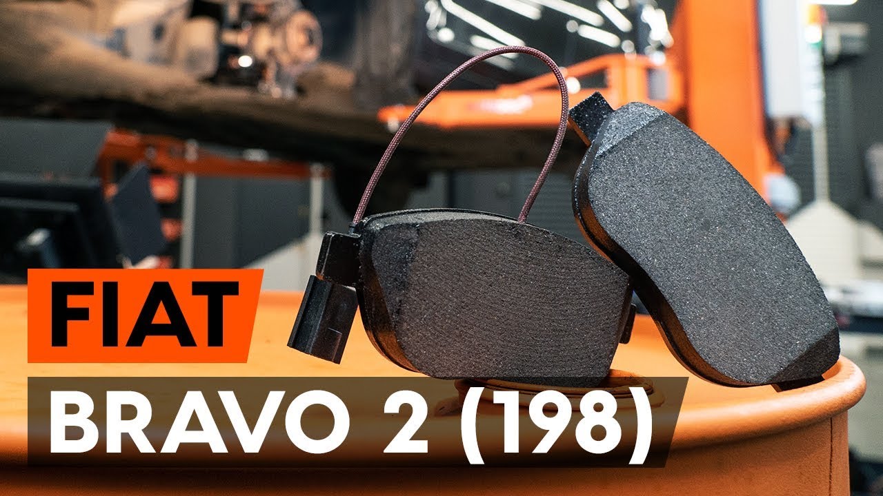 Kuidas vahetada Fiat Bravo 2 esi-piduriklotse – õpetus