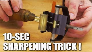 The 10-Second sharpening trick REALLY WORKS!