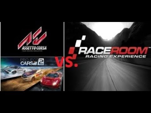 Assetto Corsa vs. Project Cars 2 vs. RaceRoom Racing Experience |Mercedes AMG GT3 @ Laguna Seca