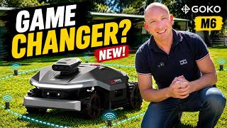 Steep Slopes? No Worries — GOKO M6 Robot Lawn Mower Review (4WD, No Boundary Wire)