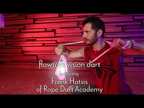 vision LED rope dart featuring Frank Hatsis, Rope Dart Academy