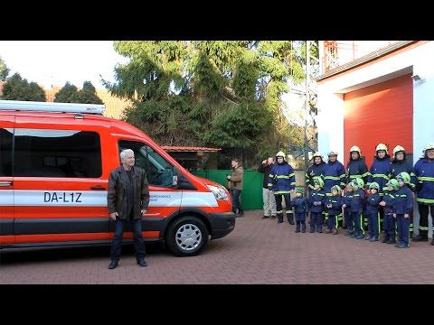 SDH Moravany - předání nového vozu