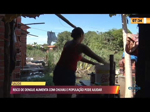 Risco de Dengue aumenta com chuvas e população tem que tomar cuidados 12 03 2021