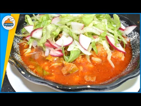 Recetas mexicanas, POZOLE ROJO, | Comida mexicana Video