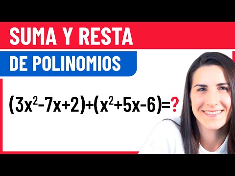 SUMAR y RESTAR POLINOMIOS 🟥 Operaciones con Polinomios
