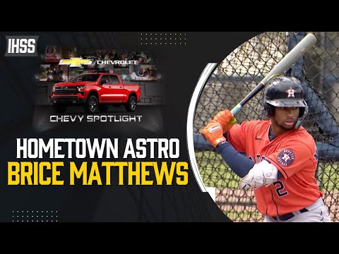 From Atascocita QB to Astros Opening Day Roster: Brice Matthews' Journey