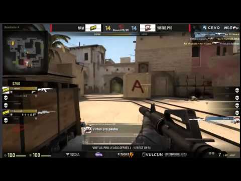 Pasha Ridiculous 4K w/ 1 vs 3 Clutch - Virtus.Pro vs Na'Vi 27.07.15